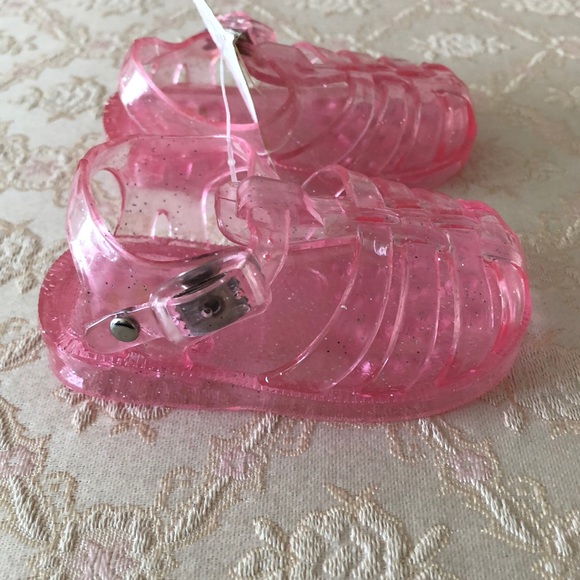 Gold Bug Glitter Jelly shoes - Picture 3 of 5